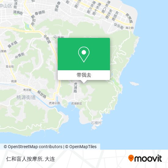 仁和盲人按摩所地图