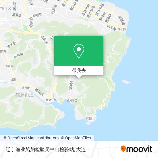 辽宁渔业船舶检验局中山检验站地图