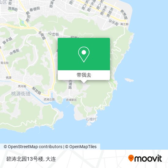碧涛北园13号楼地图