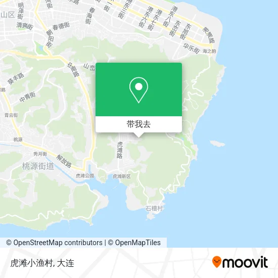 虎滩小渔村地图