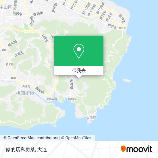 傲的店私房菜地图