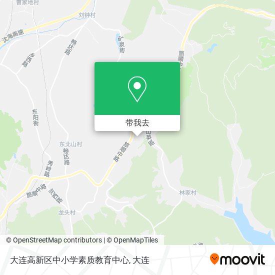 大连高新区中小学素质教育中心地图