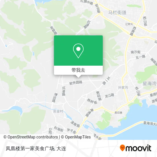 凤凰楼第一家美食广场地图