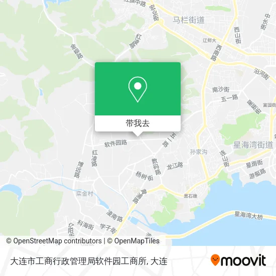 大连市工商行政管理局软件园工商所地图