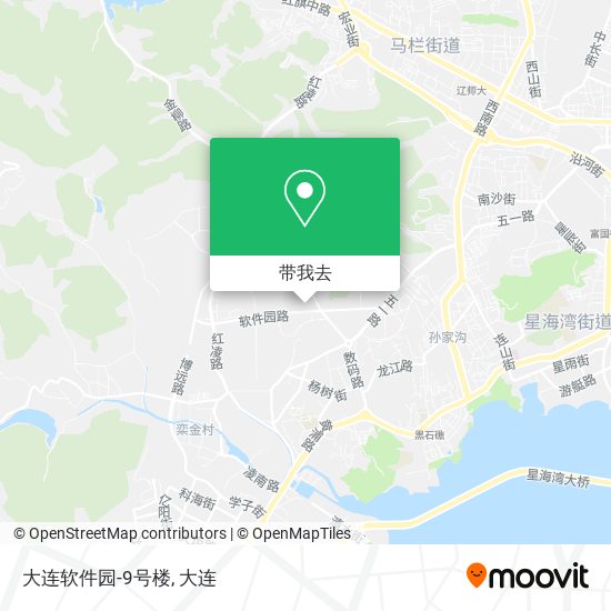 大连软件园-9号楼地图