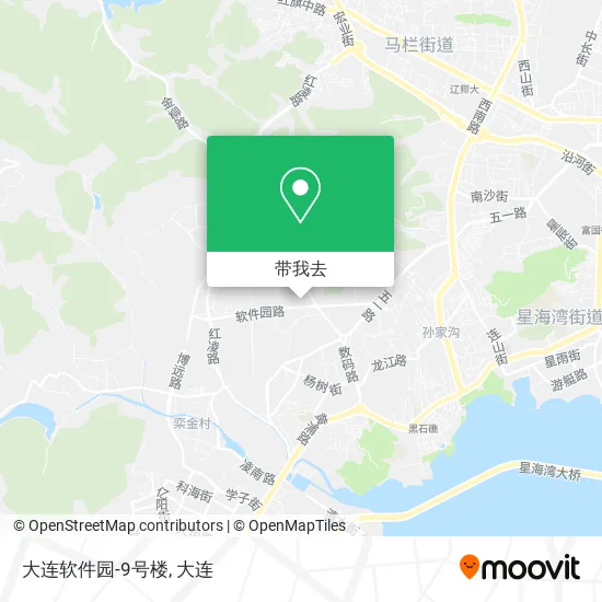大连软件园-9号楼地图