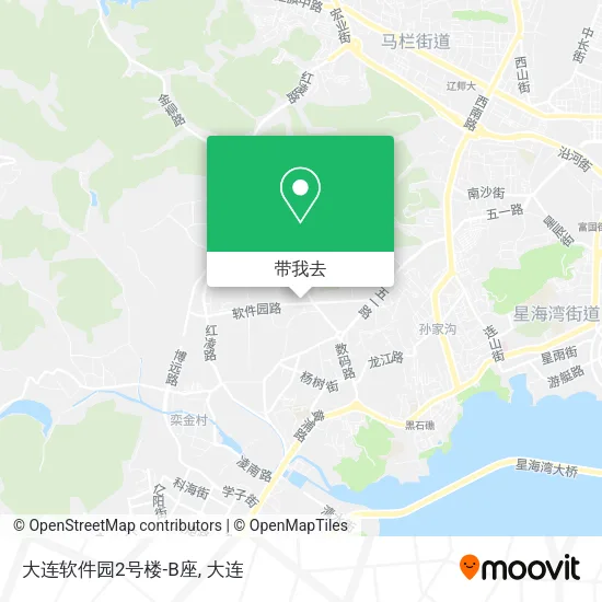 大连软件园2号楼-B座地图