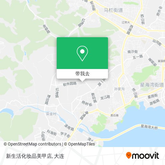 新生活化妆品美甲店地图