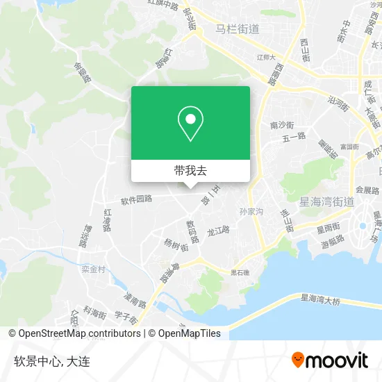 软景中心地图