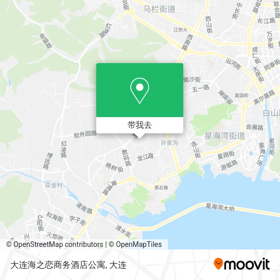 大连海之恋商务酒店公寓地图
