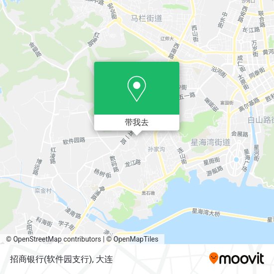 招商银行(软件园支行)地图