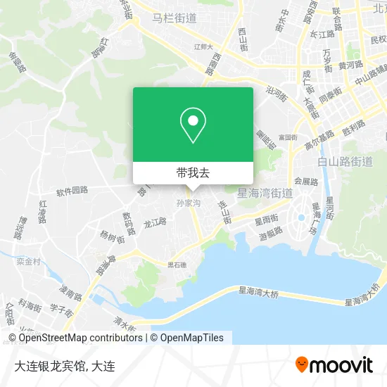 大连银龙宾馆地图