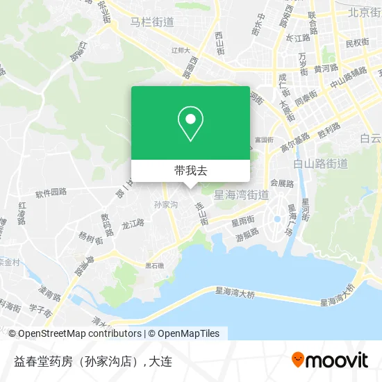 益春堂药房（孙家沟店）地图