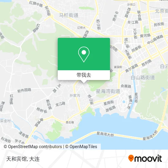 天和宾馆地图