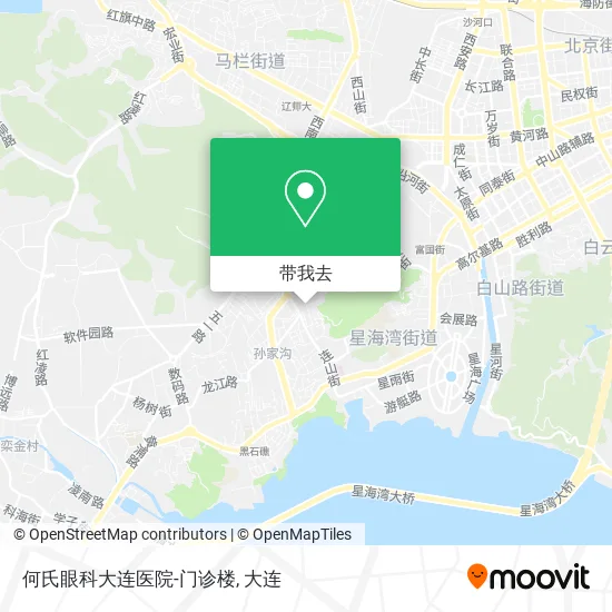 何氏眼科大连医院-门诊楼地图