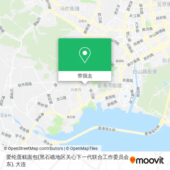 爱纶蛋糕面包(黑石礁地区关心下一代联合工作委员会东)地图