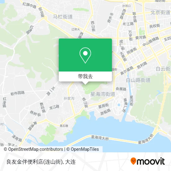 良友金伴便利店(连山街)地图