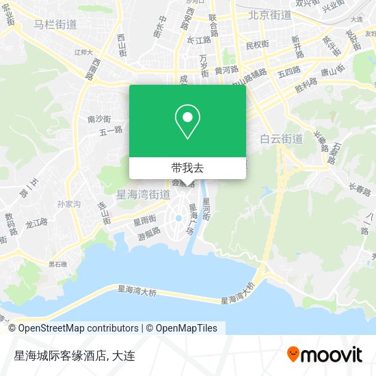星海城际客缘酒店地图