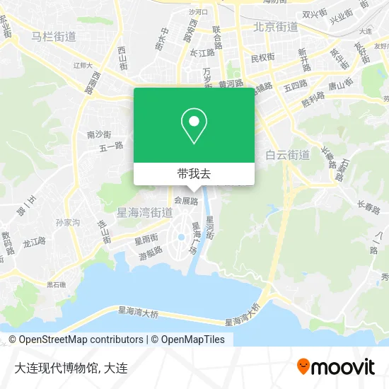 大连现代博物馆地图