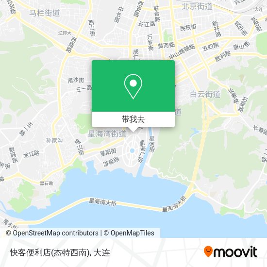 快客便利店(杰特西南)地图