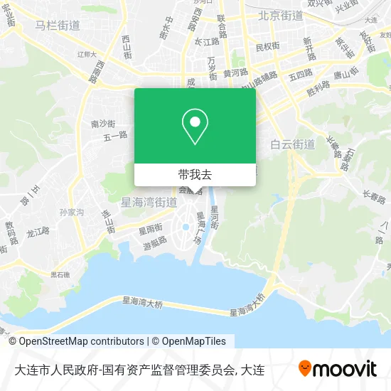 大连市人民政府-国有资产监督管理委员会地图
