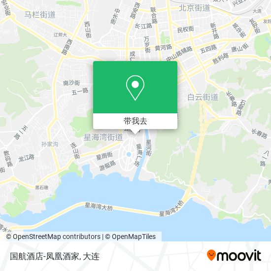 国航酒店-凤凰酒家地图