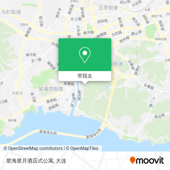 星海星月酒店式公寓地图