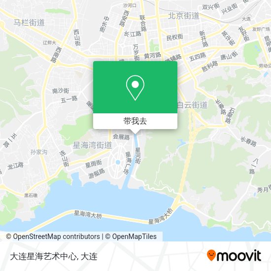 大连星海艺术中心地图