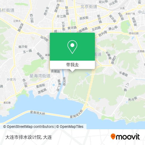大连市排水设计院地图