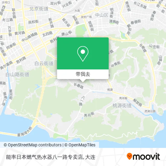 能率日本燃气热水器八一路专卖店地图