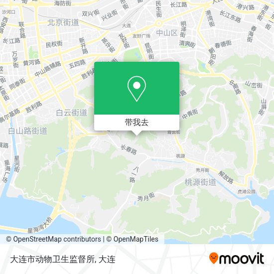 大连市动物卫生监督所地图