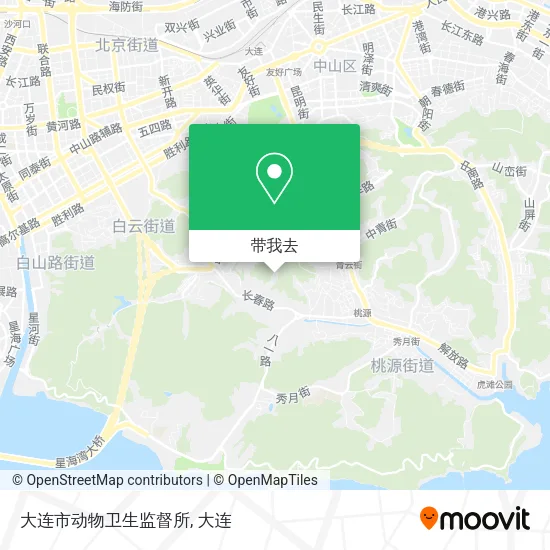 大连市动物卫生监督所地图