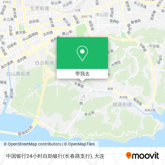 中国银行24小时自助银行(长春路支行)地图