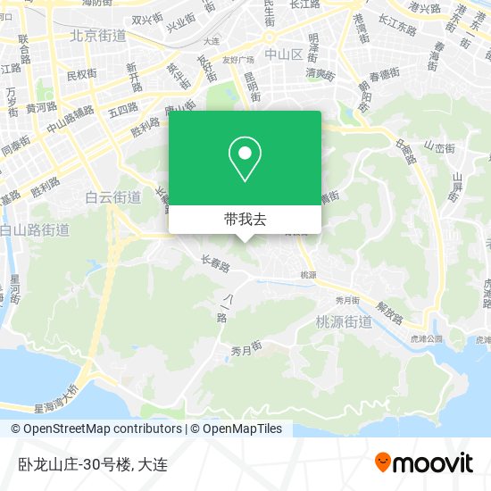 卧龙山庄-30号楼地图