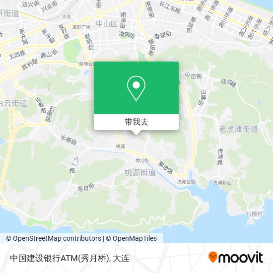 中国建设银行ATM(秀月桥)地图