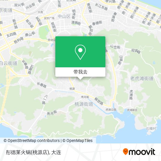彤德莱火锅(桃源店)地图