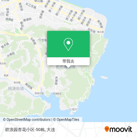 碧浪园杏花小区-50栋地图