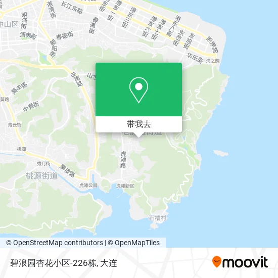 碧浪园杏花小区-226栋地图