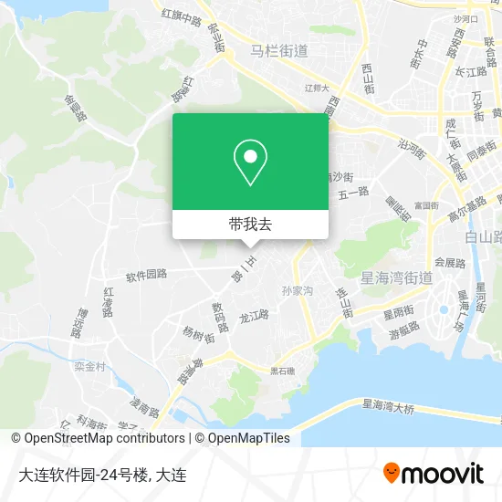 大连软件园-24号楼地图