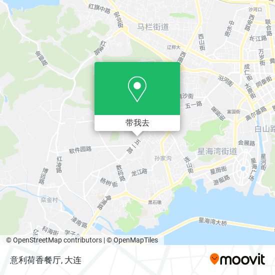 意利荷香餐厅地图