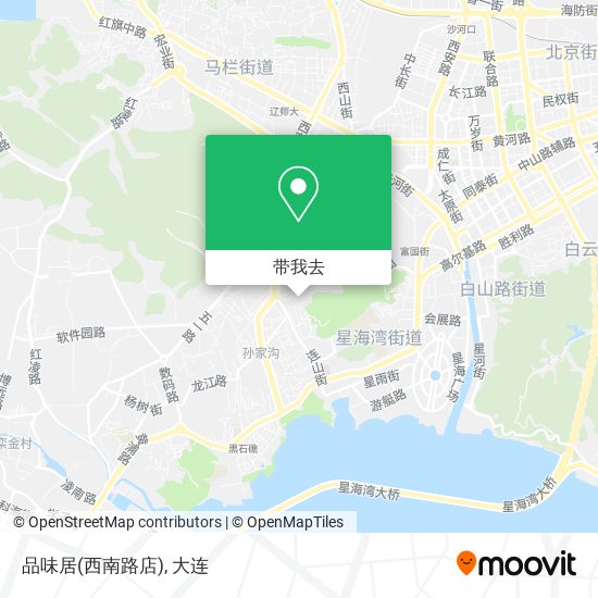 品味居(西南路店)地图