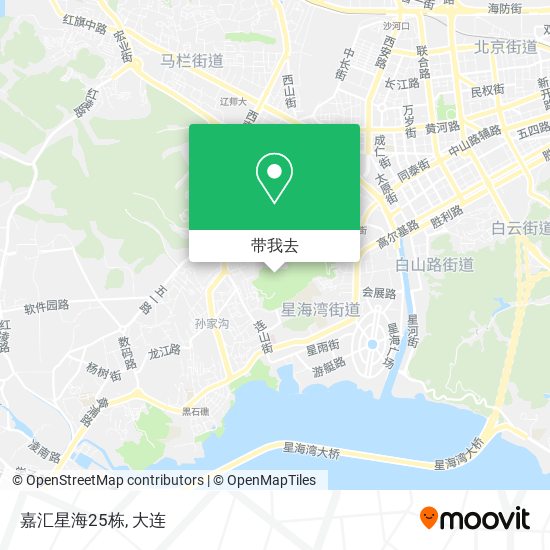 嘉汇星海25栋地图