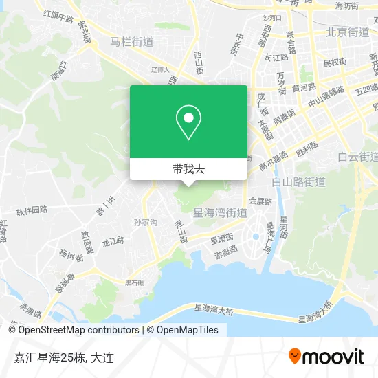 嘉汇星海25栋地图