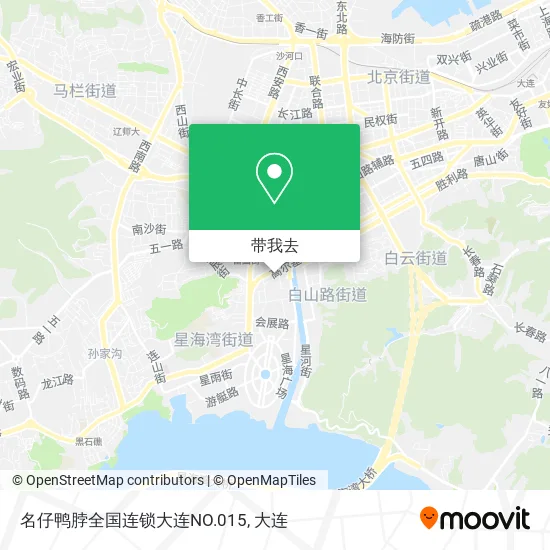 名仔鸭脖全国连锁大连NO.015地图