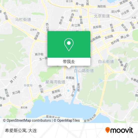 希爱斯公寓地图