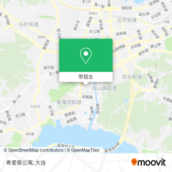 希爱斯公寓地图