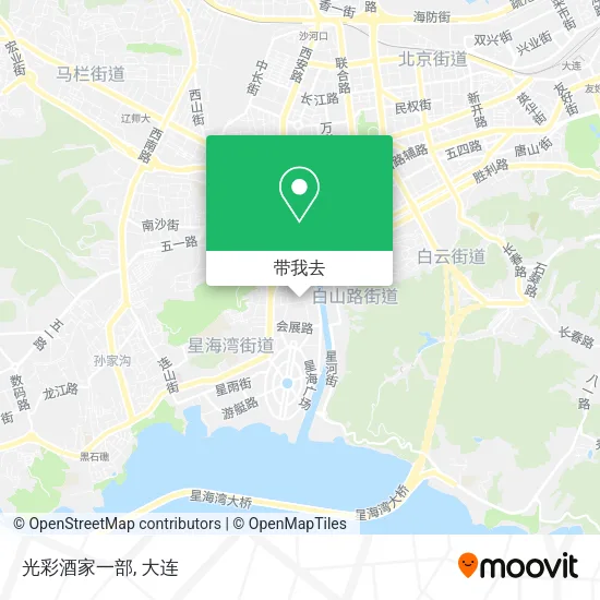 光彩酒家一部地图