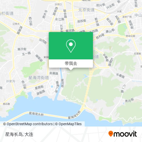 星海长岛地图