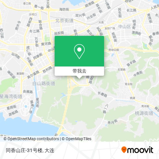 同香山庄-31号楼地图