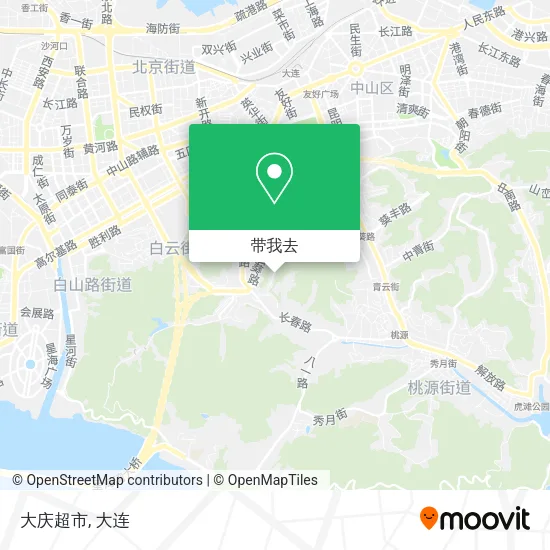 大庆超市地图